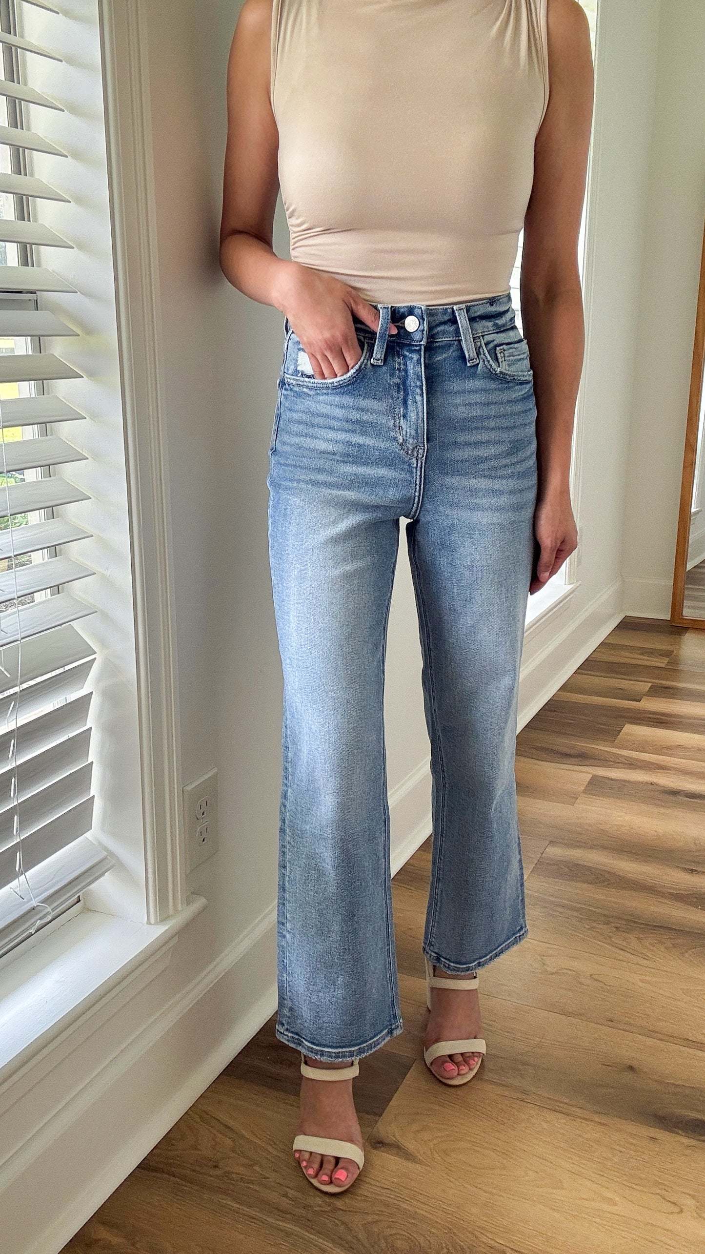 Enhance Super HR Slim Wide Denim