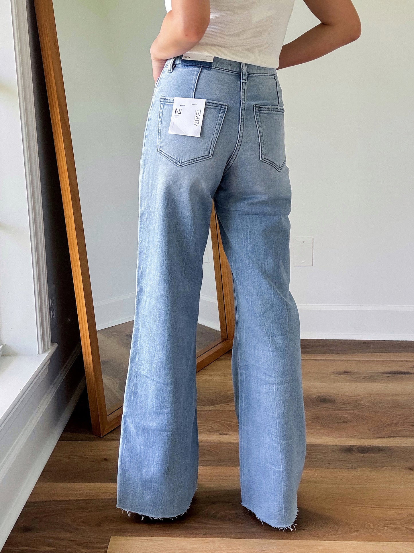 Work Wide Leg Denim- Full Length