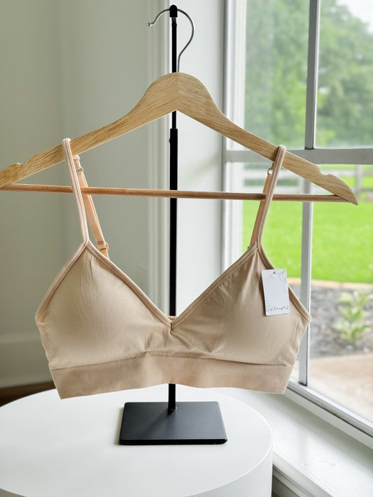 Plus Size Seamless Bralette