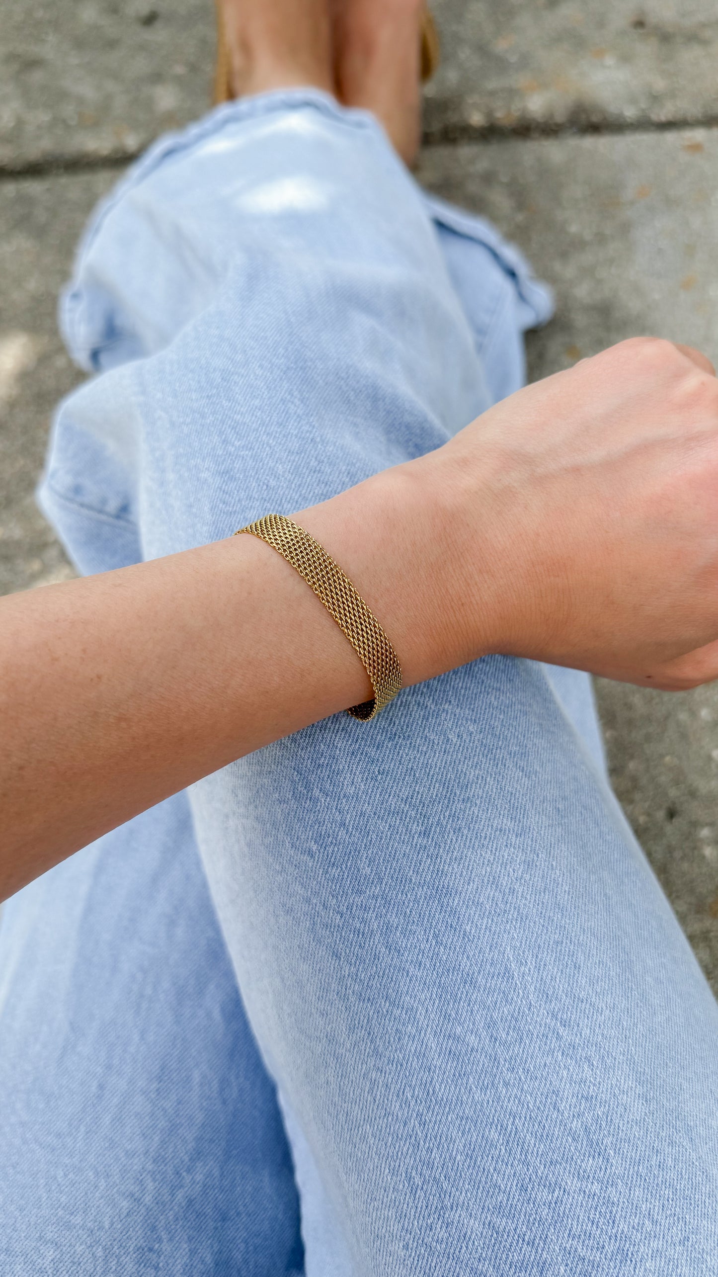 Tarnish Free Chunky Chain Bracelet