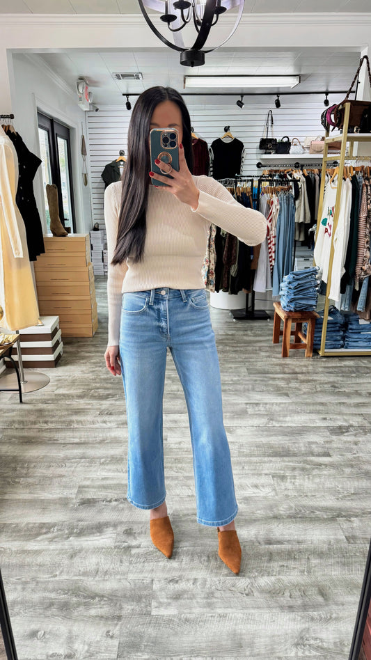 Abound Tummy Control Wide Denim