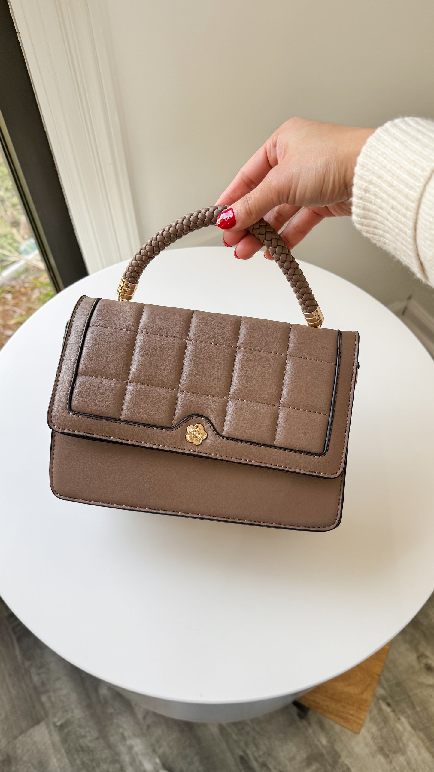 Karen Quilted Crossbody
