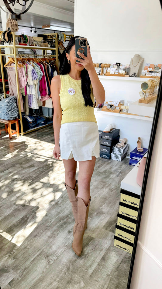 Bonneville Knit Texture Top