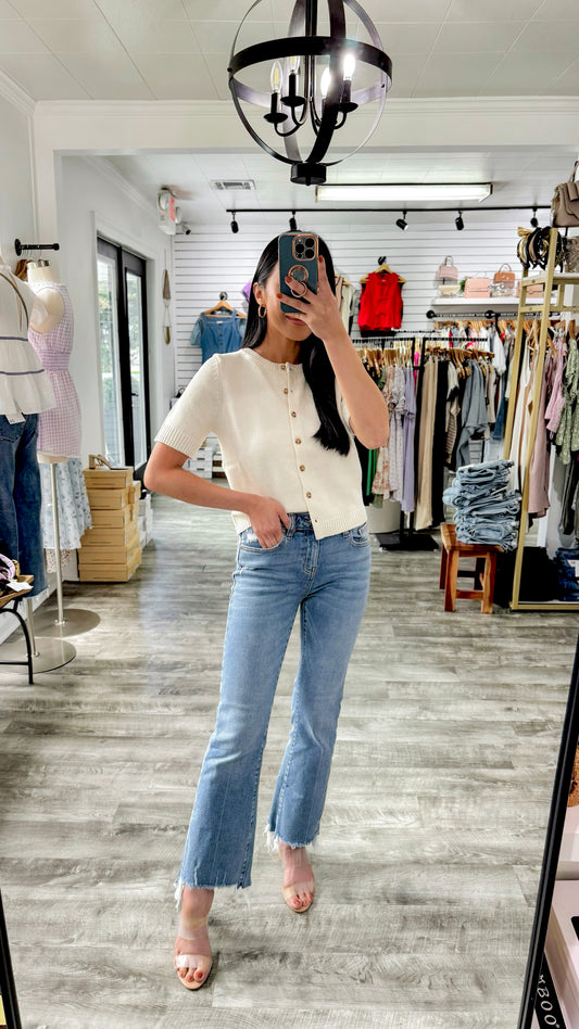 Colleen Kick Flare Denim