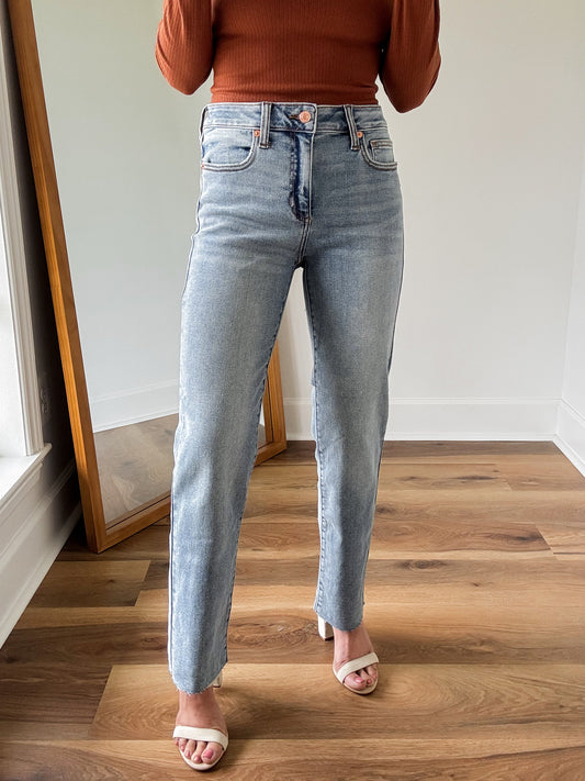 Vintage Slim Straight Denim