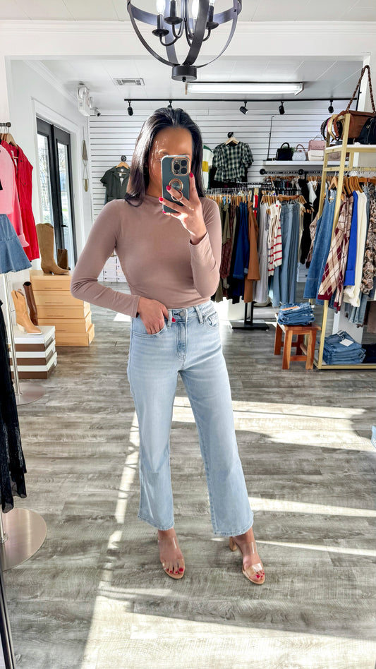 Aileeah Slim Wide Denim