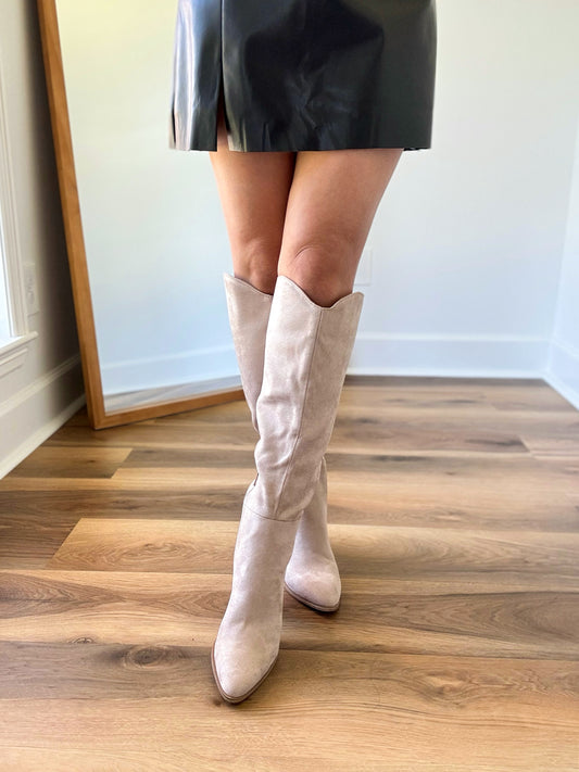 Clay Knee High Boots