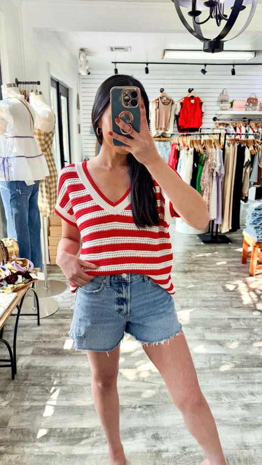 Pressed For Time Knit Top