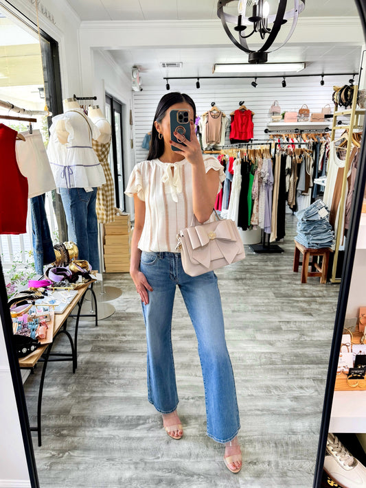 Libby Front Tie Top
