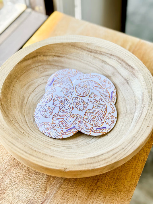 Sassy Tigers Button