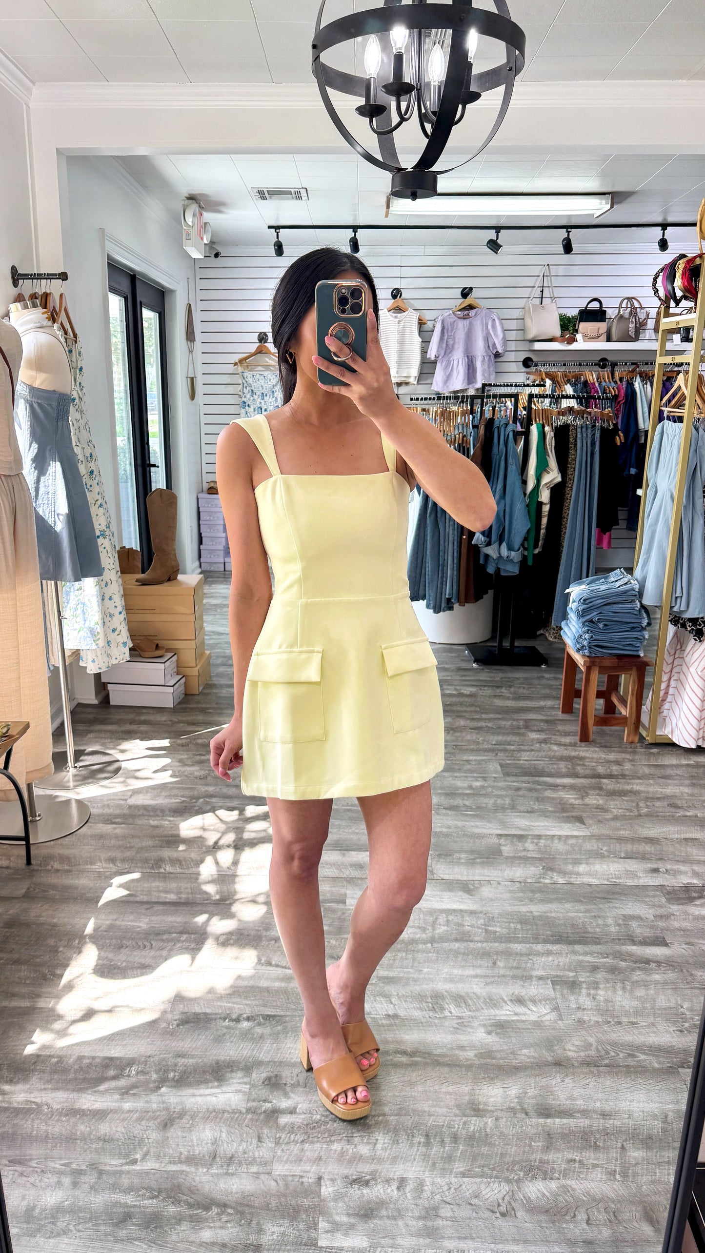 Butter Pocket Romper Dress