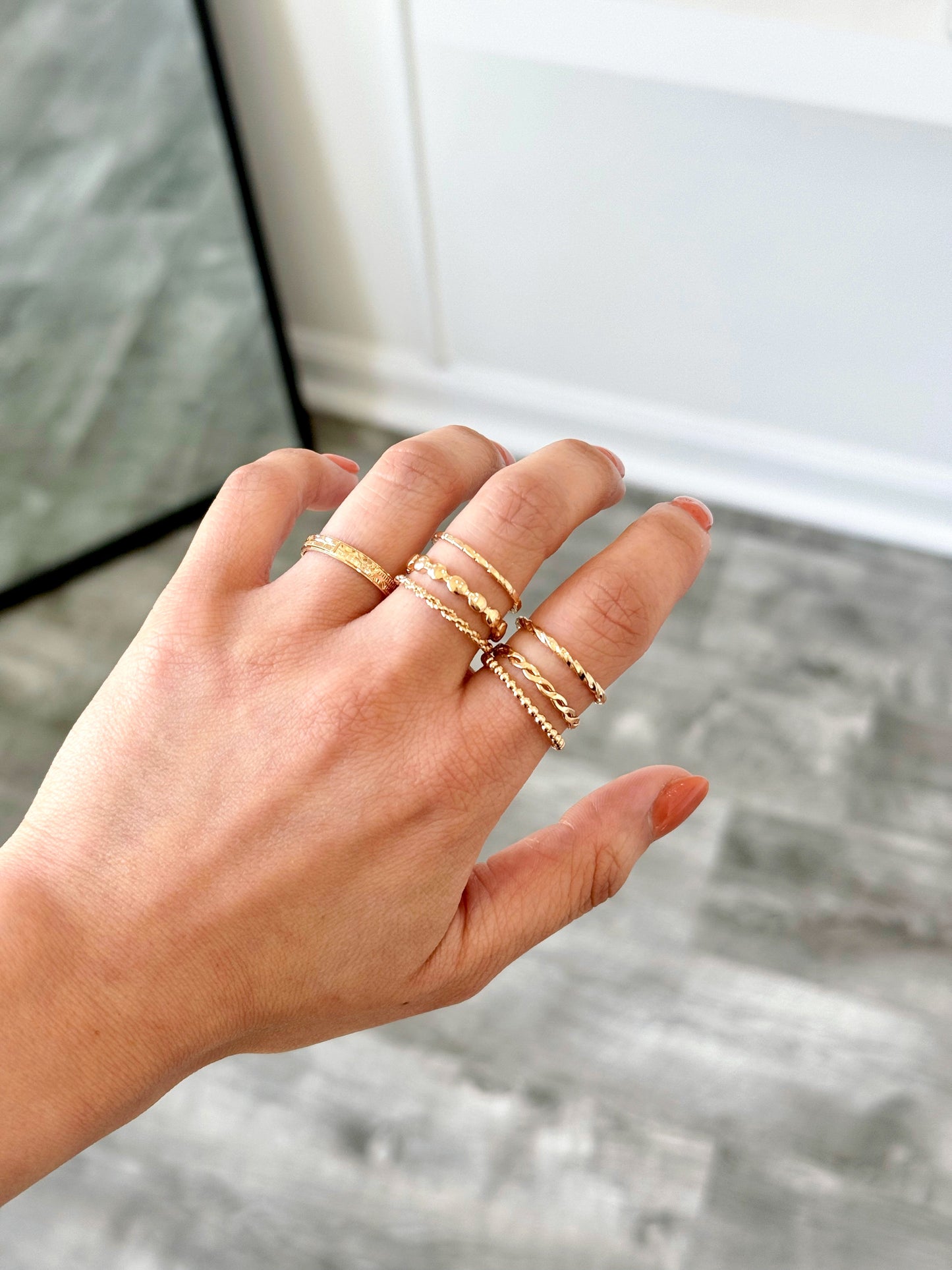 Wrapped Around Your Finger Ring Set