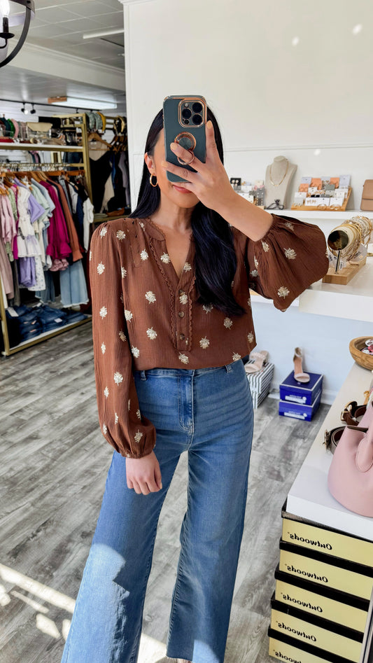 Gia Floral Top