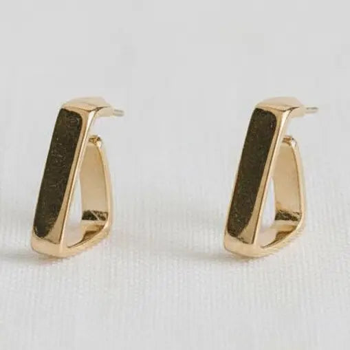 Contemporary Geometric Drop Earrings