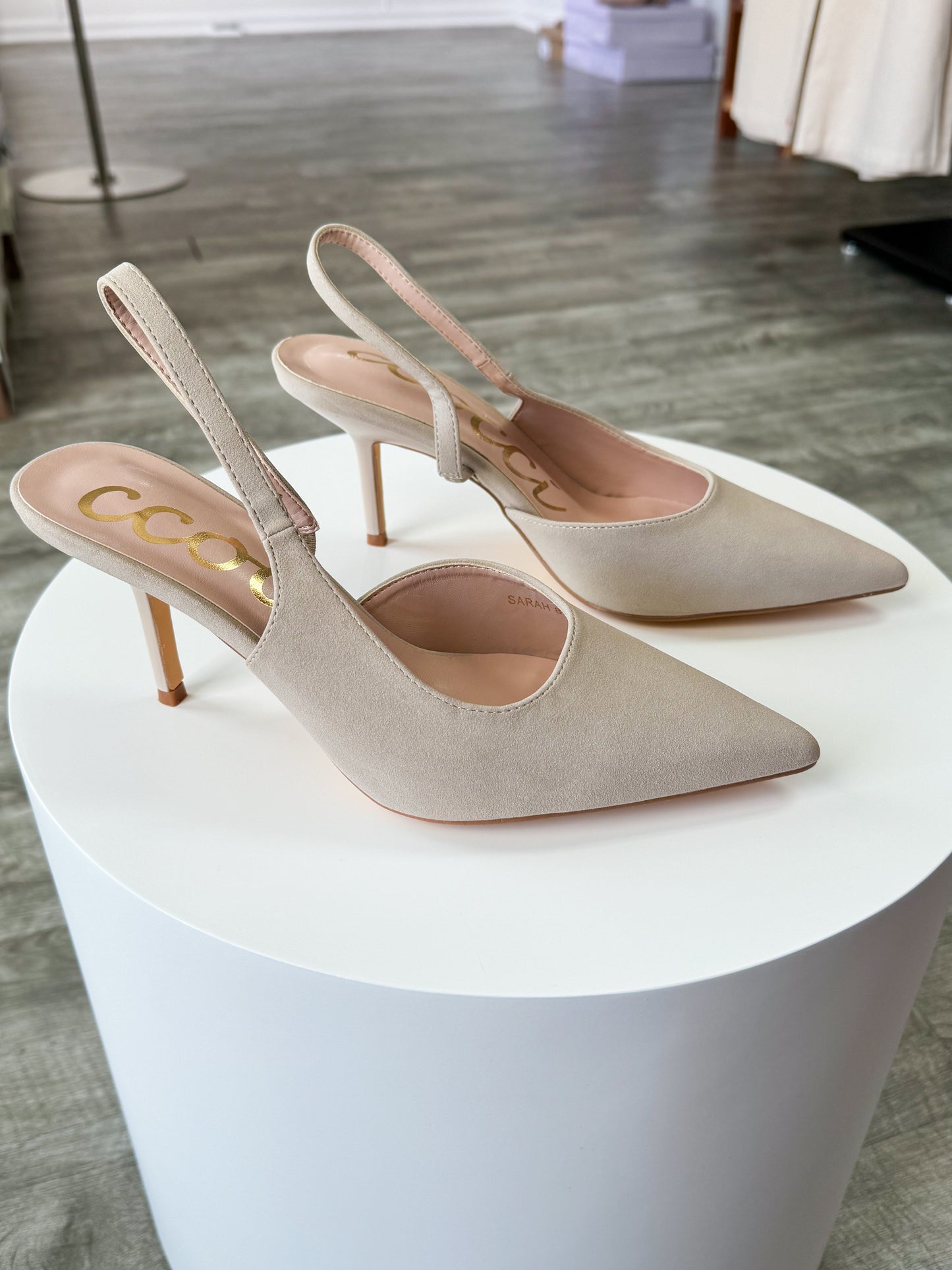Sarah Slingback Heels