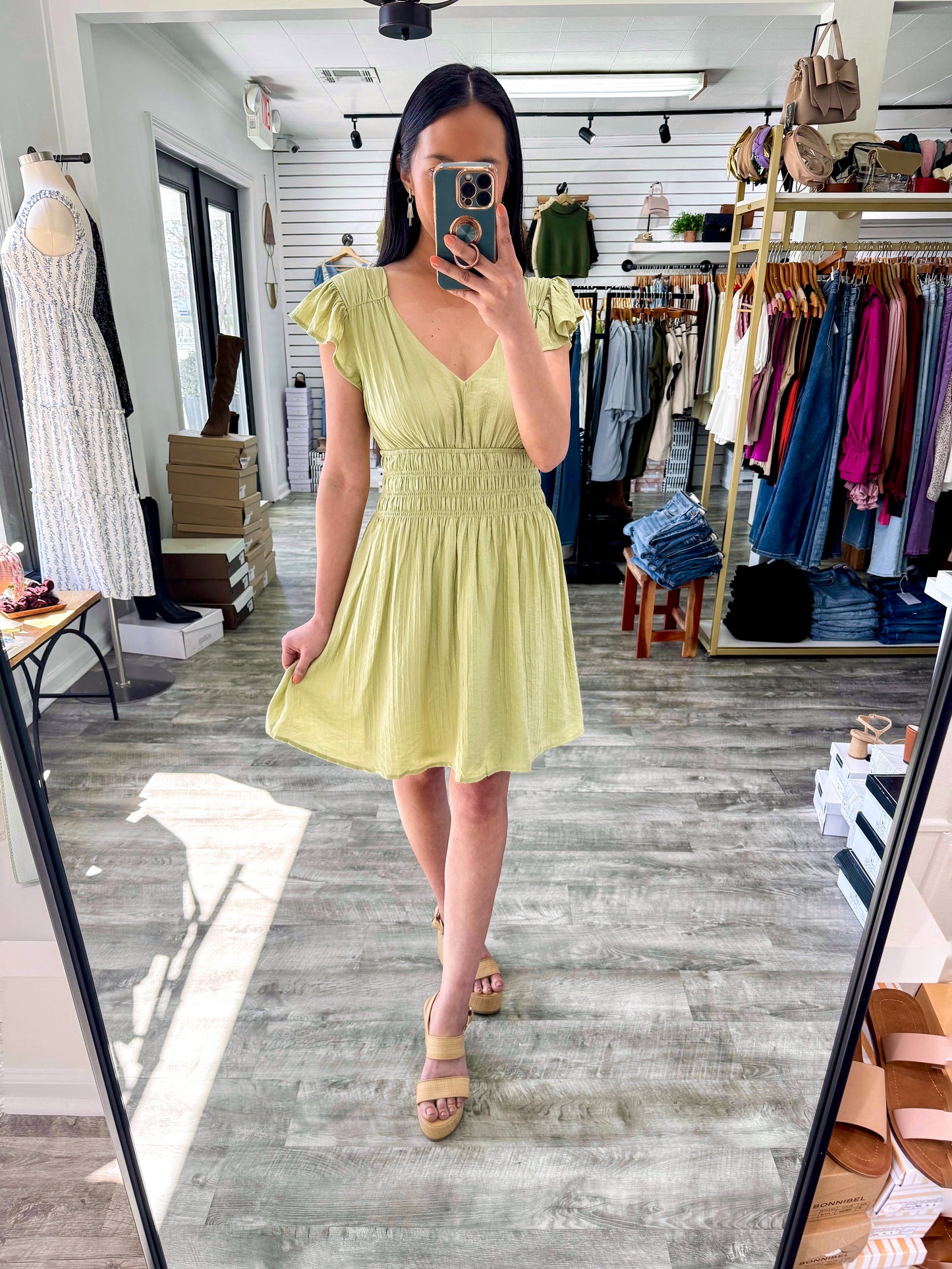 Evie Ruffle Dress