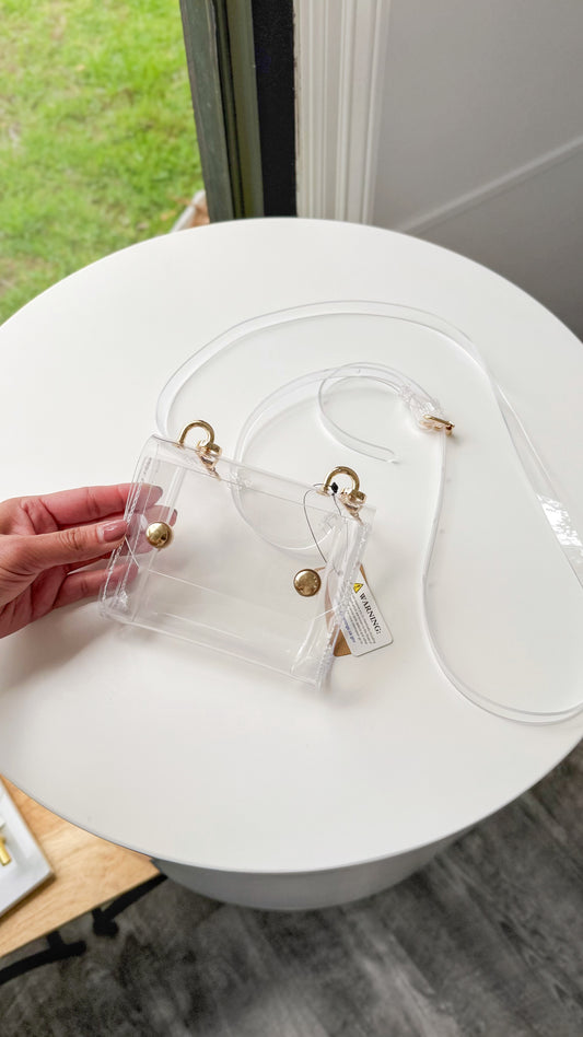 Petite Clear Crossbody Bag