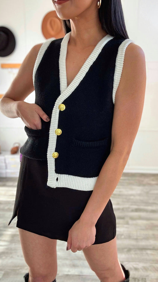 Standing On Business Knit Vest