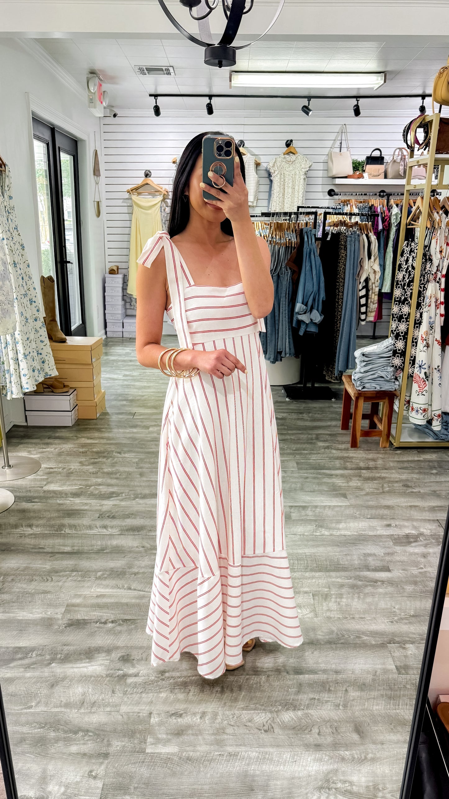 Meet You At The Pier Midi Dress
