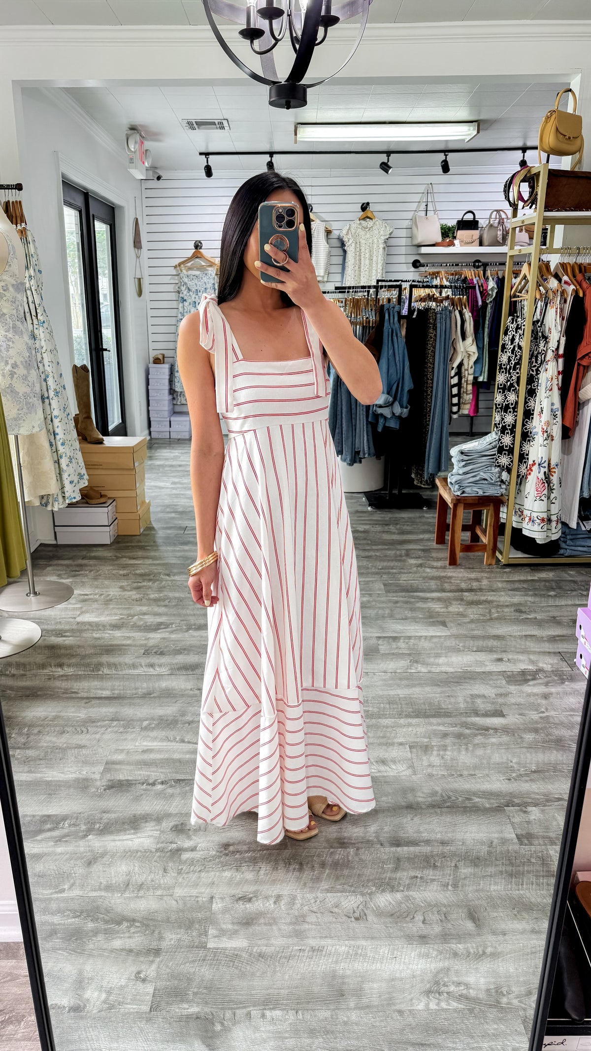 Meet You At The Pier Midi Dress