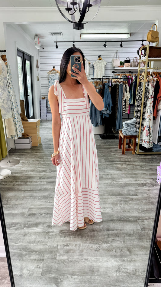 Meet You At The Pier Midi Dress