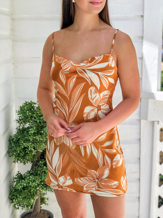 Isla Cowl Neck Dress