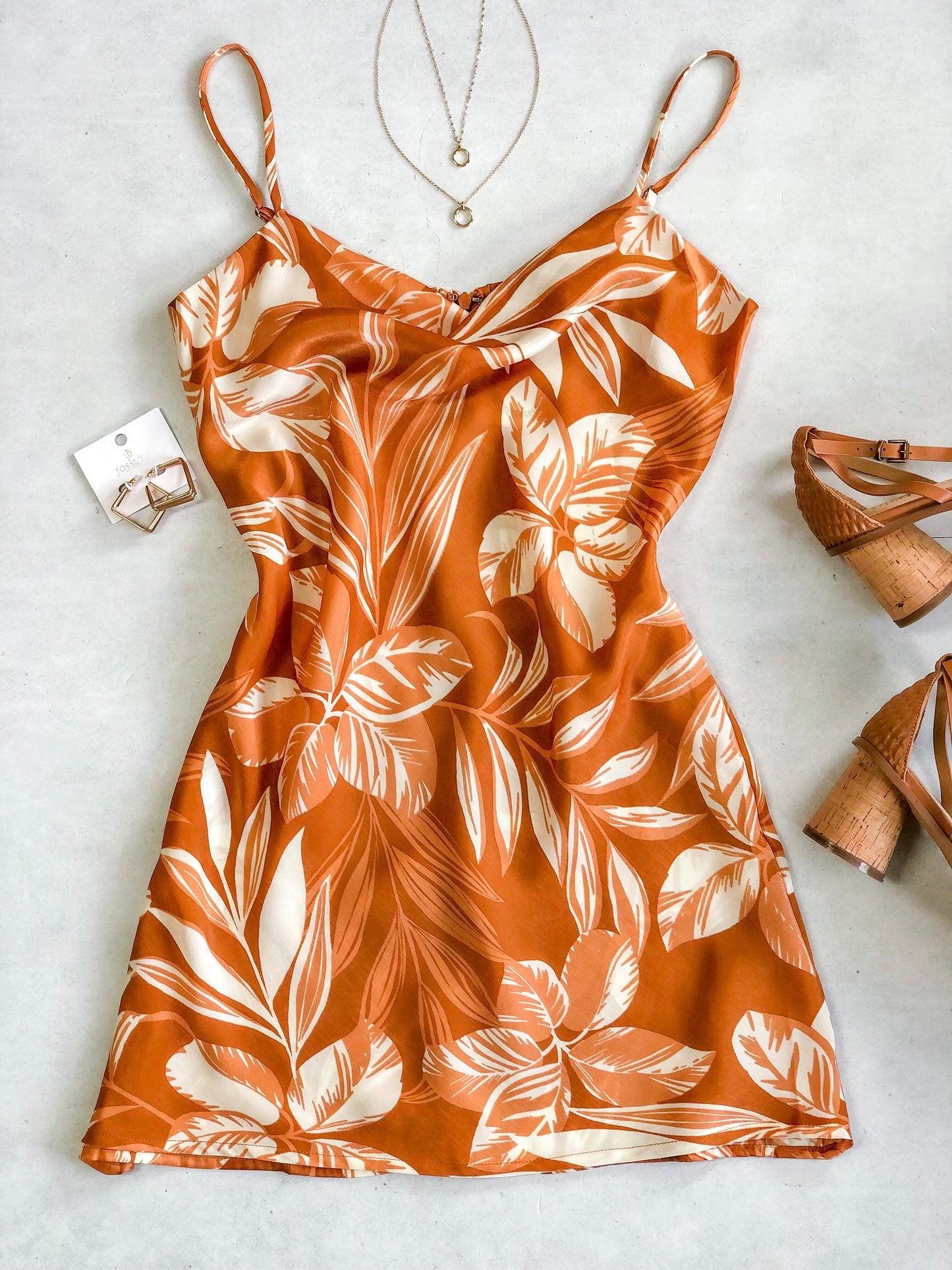 Isla Cowl Neck Dress