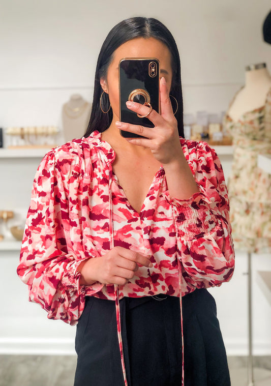 Brush Stroke Blouse