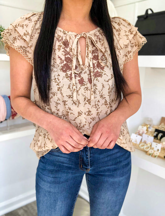 Franki Floral Top